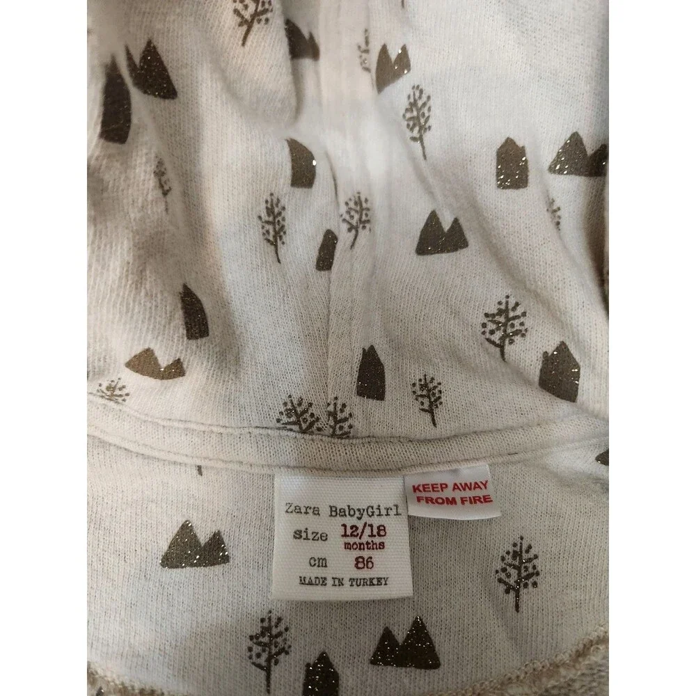 Zara baby girl jacket size 12-18 months